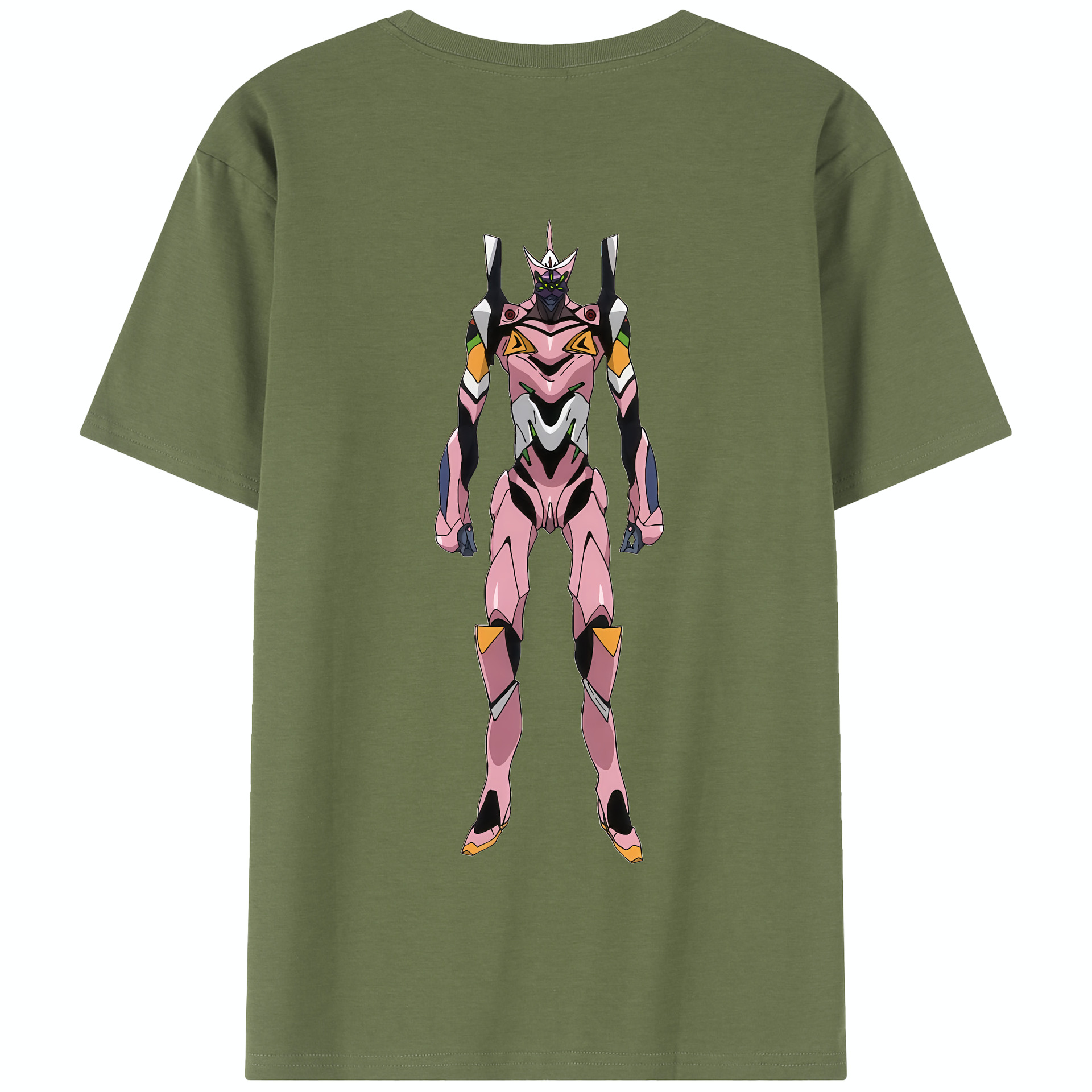 （画像用） EVA 新世紀エヴァンゲリオン 綿100％半袖Tシャツ（背面プリント）